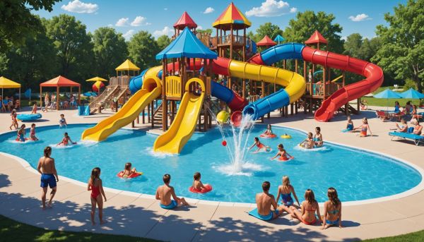 Les campings avec parc aquatique plaisent aux enfants