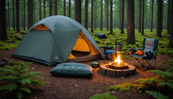 Quel matériel de camping emporter pour le confort ?