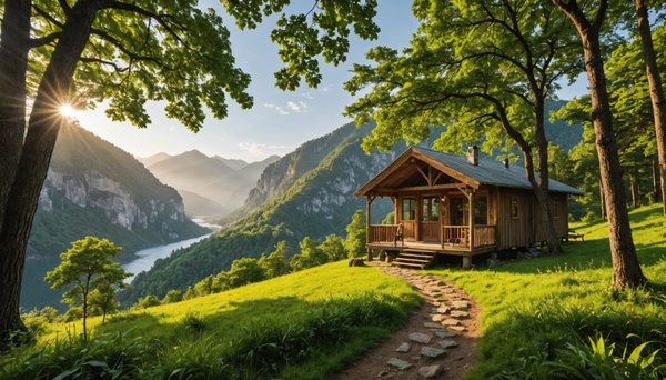 Les meilleurs gîtes pour s'évader en pleine nature en 2024