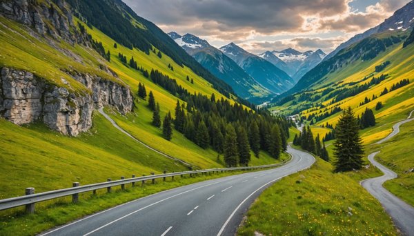 Les itinéraires de road trip les plus pittoresques à travers l'Europe