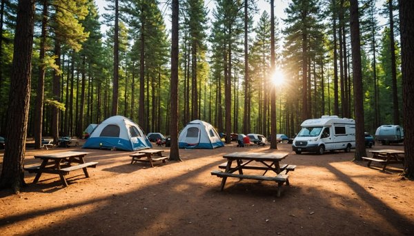 Profiter du soleil : 8 campings incontournables dans le sud